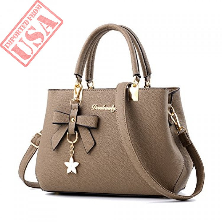 Women Handbags Fashion PU Leather Shoulder Bags - USA Made