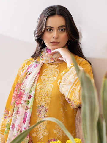 3-Pieces Digital Printed Lawn Suit Unstitched