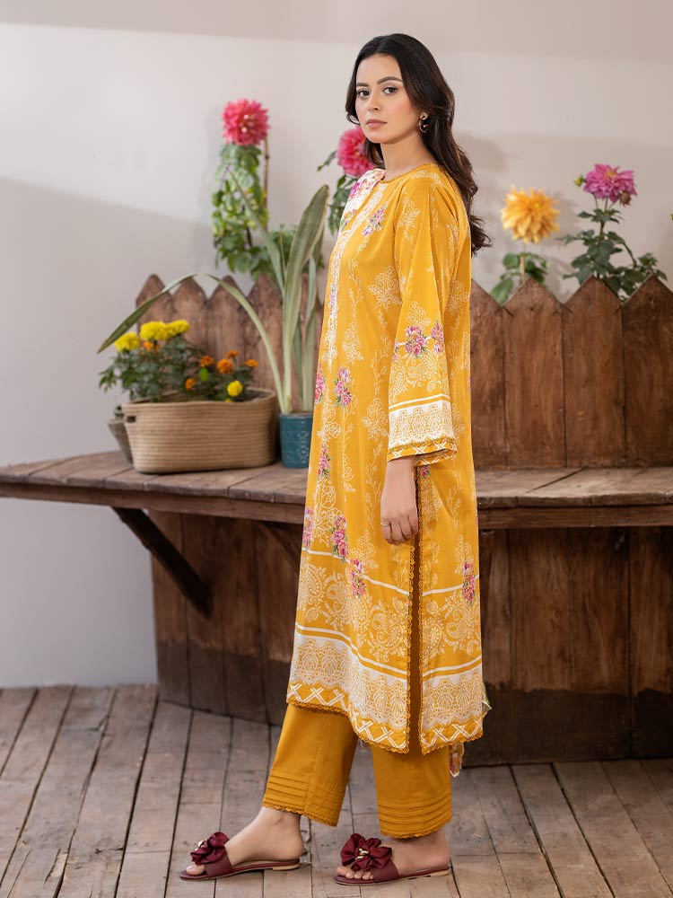 3-Pieces Digital Printed Lawn Suit Unstitched