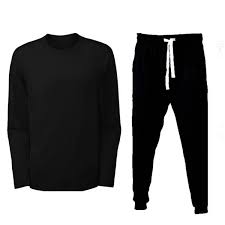 T-Shirts & Trousers🔥 Charcoal Black 🔥