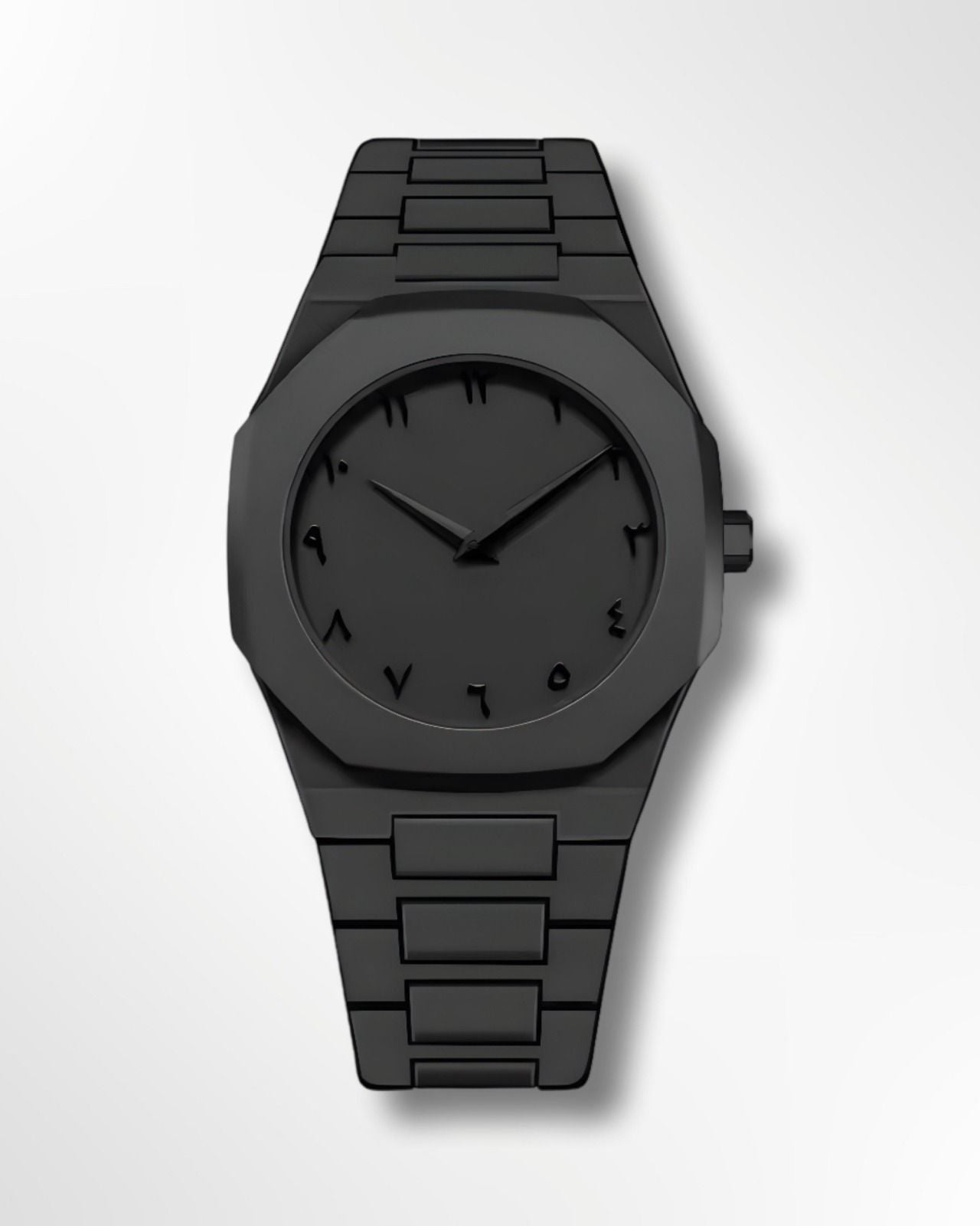 Black Arabic Aura Watch